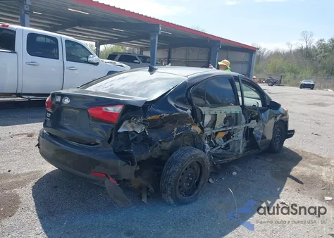 2015 Kia Forte Lx из США, поврежденный, VIN KNAFK4A68F5267412